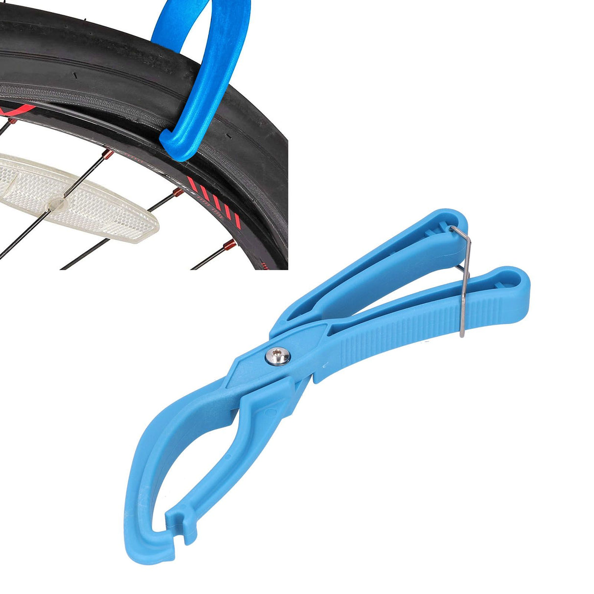 Tire Lever Repair Tool Tyre Remover Inserting Installation Tire Plier Labor Saving Bicycle Removal ToolSky Blue