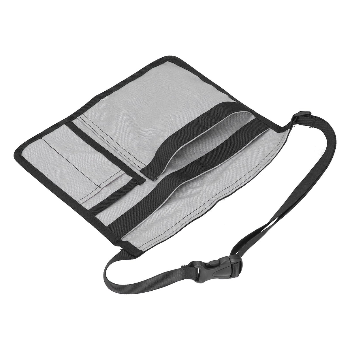 Unilateral Waist Hanging Tool Bag Wear Resistant Oxford Cloth Adjustable Tools Organizer for GardenGrey