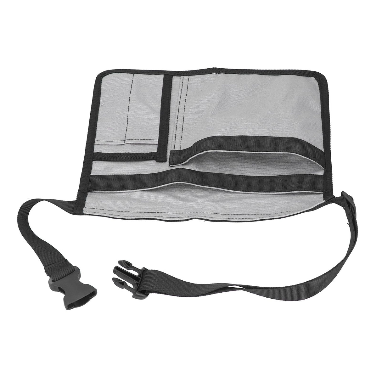 Unilateral Waist Hanging Tool Bag Wear Resistant Oxford Cloth Adjustable Tools Organizer for GardenGrey