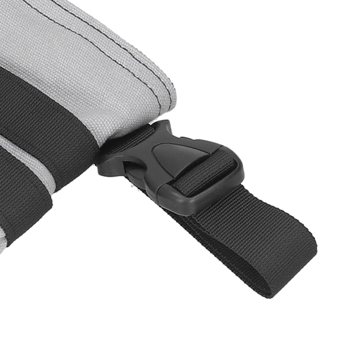 Unilateral Waist Hanging Tool Bag Wear Resistant Oxford Cloth Adjustable Tools Organizer for GardenGrey