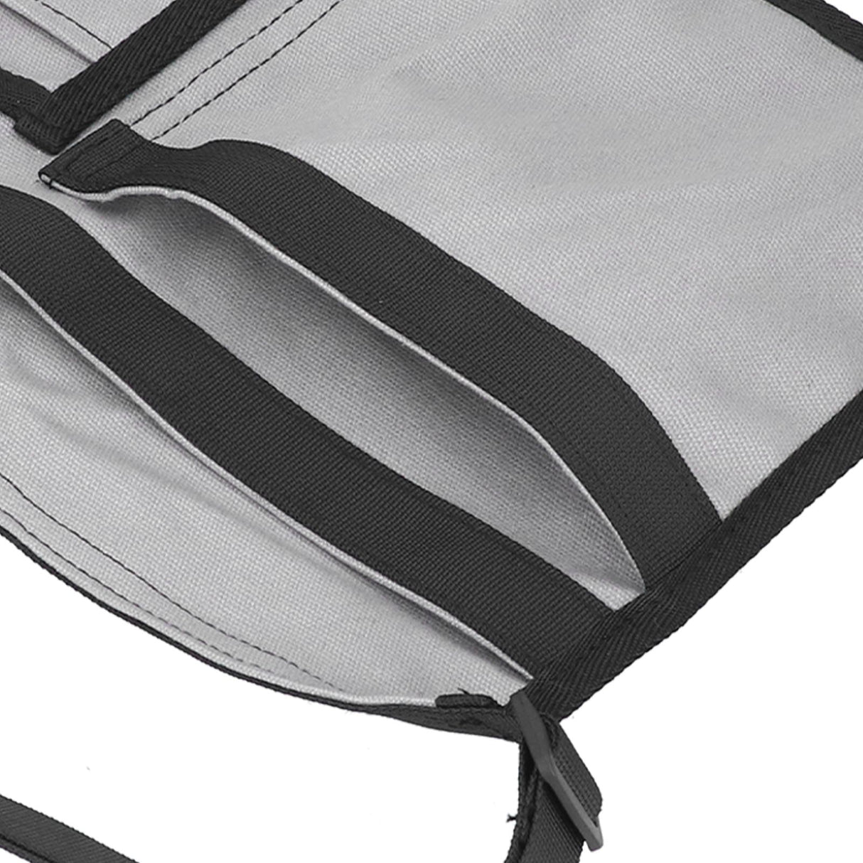 Unilateral Waist Hanging Tool Bag Wear Resistant Oxford Cloth Adjustable Tools Organizer for GardenGrey