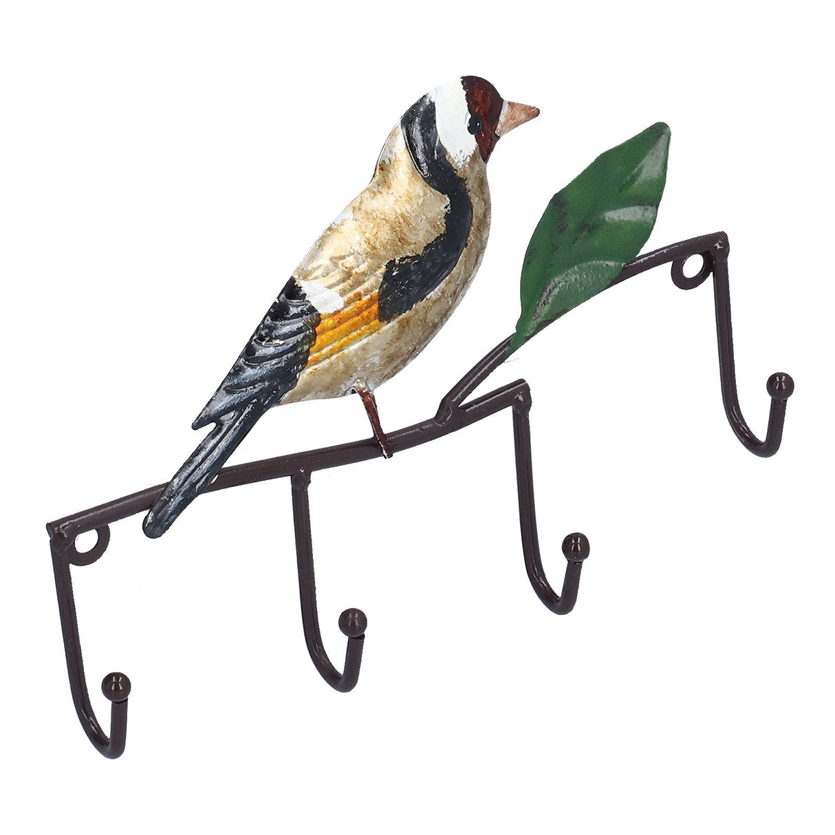 Key Hook Iron Bird Wall Hook Key Hanger Door Coat Rack Clothes Holder for Bedroom Living Room