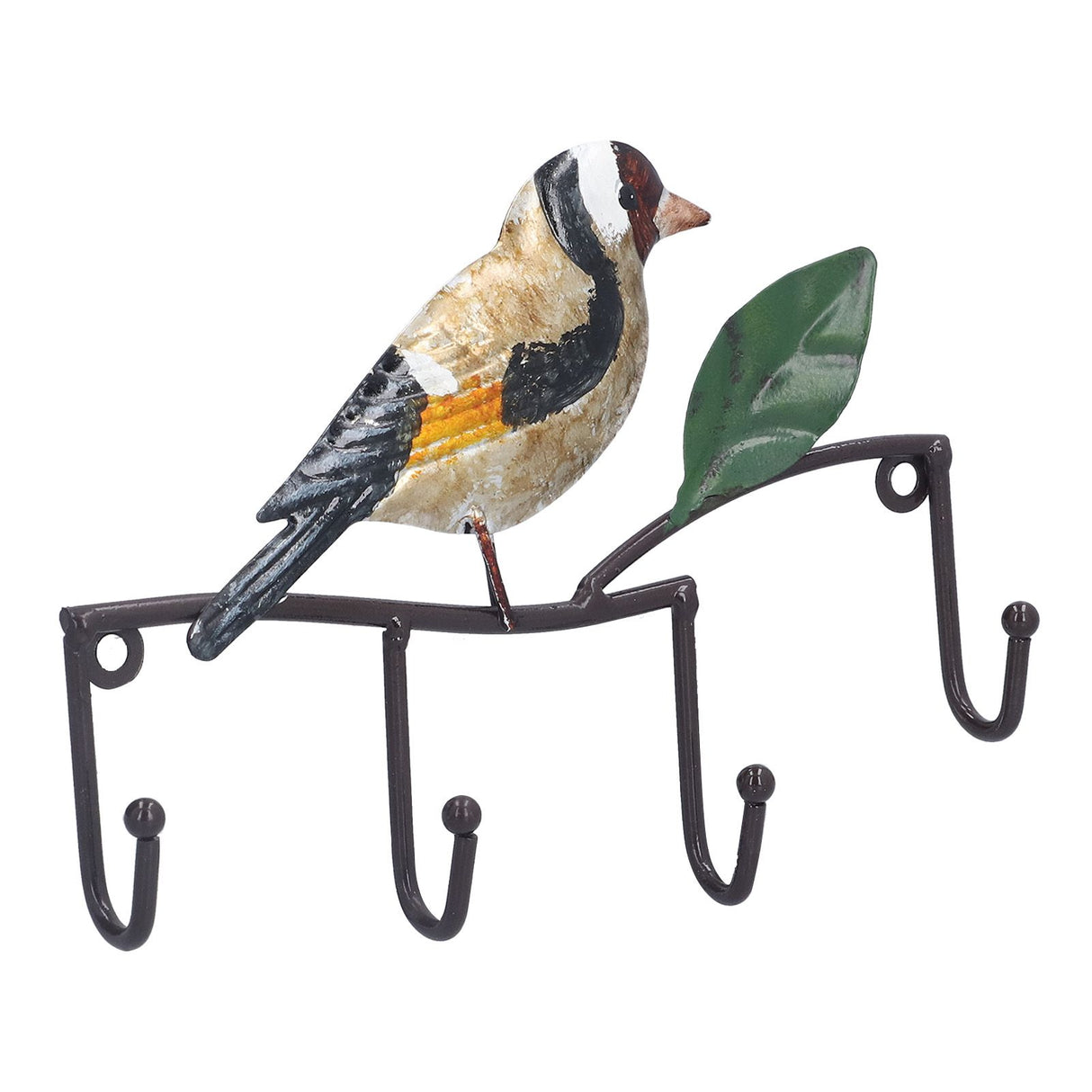 Key Hook Iron Bird Wall Hook Key Hanger Door Coat Rack Clothes Holder for Bedroom Living Room
