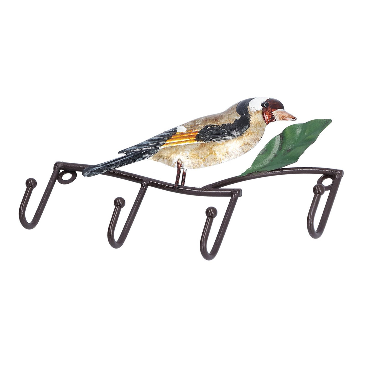 Key Hook Iron Bird Wall Hook Key Hanger Door Coat Rack Clothes Holder for Bedroom Living Room