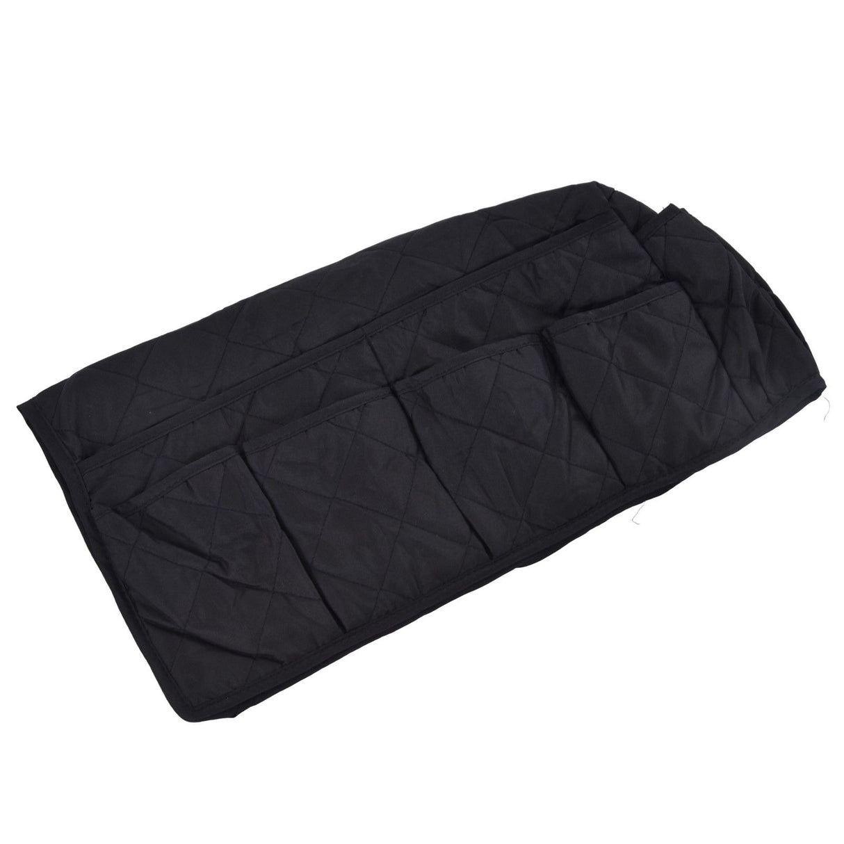 Couch Remote Holder Pocket Design Dustproof Waterproof Reasonable Layout Sofa Armrest OrganizersBlack