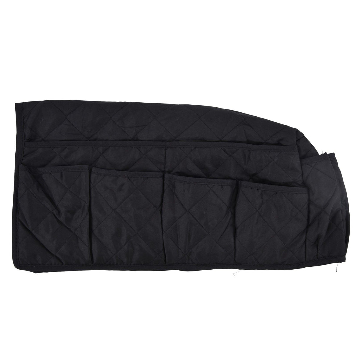 Couch Remote Holder Pocket Design Dustproof Waterproof Reasonable Layout Sofa Armrest OrganizersBlack