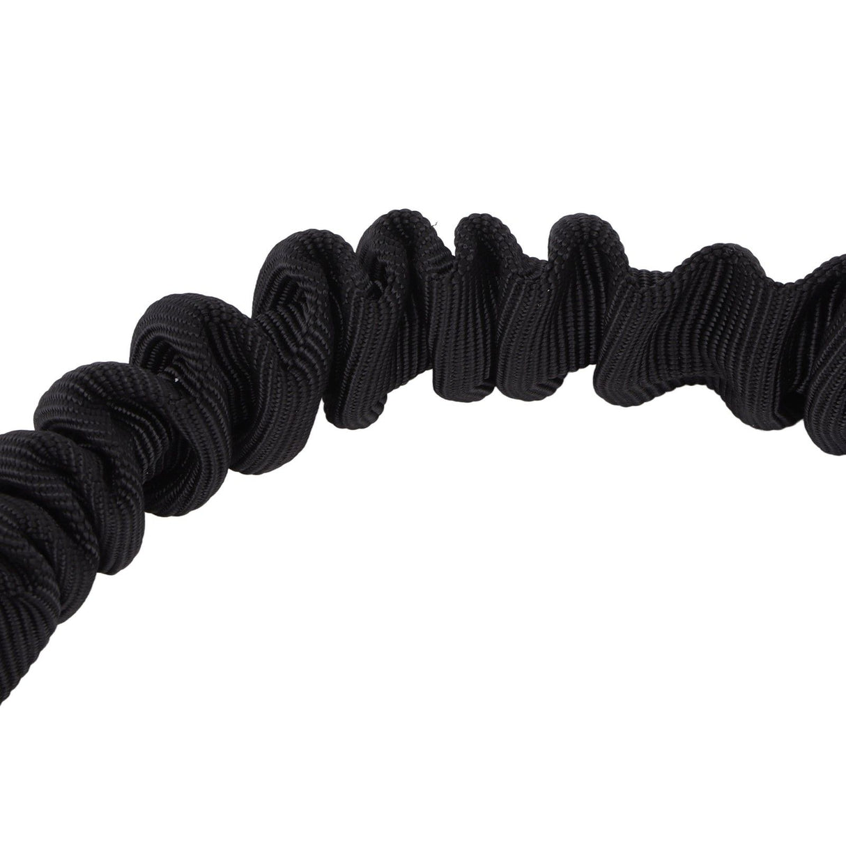 Dog Leash Durable Wear Resistant Easy Control Elasticity Provides Ductility Military Pet Leash Pet SupplyBlack