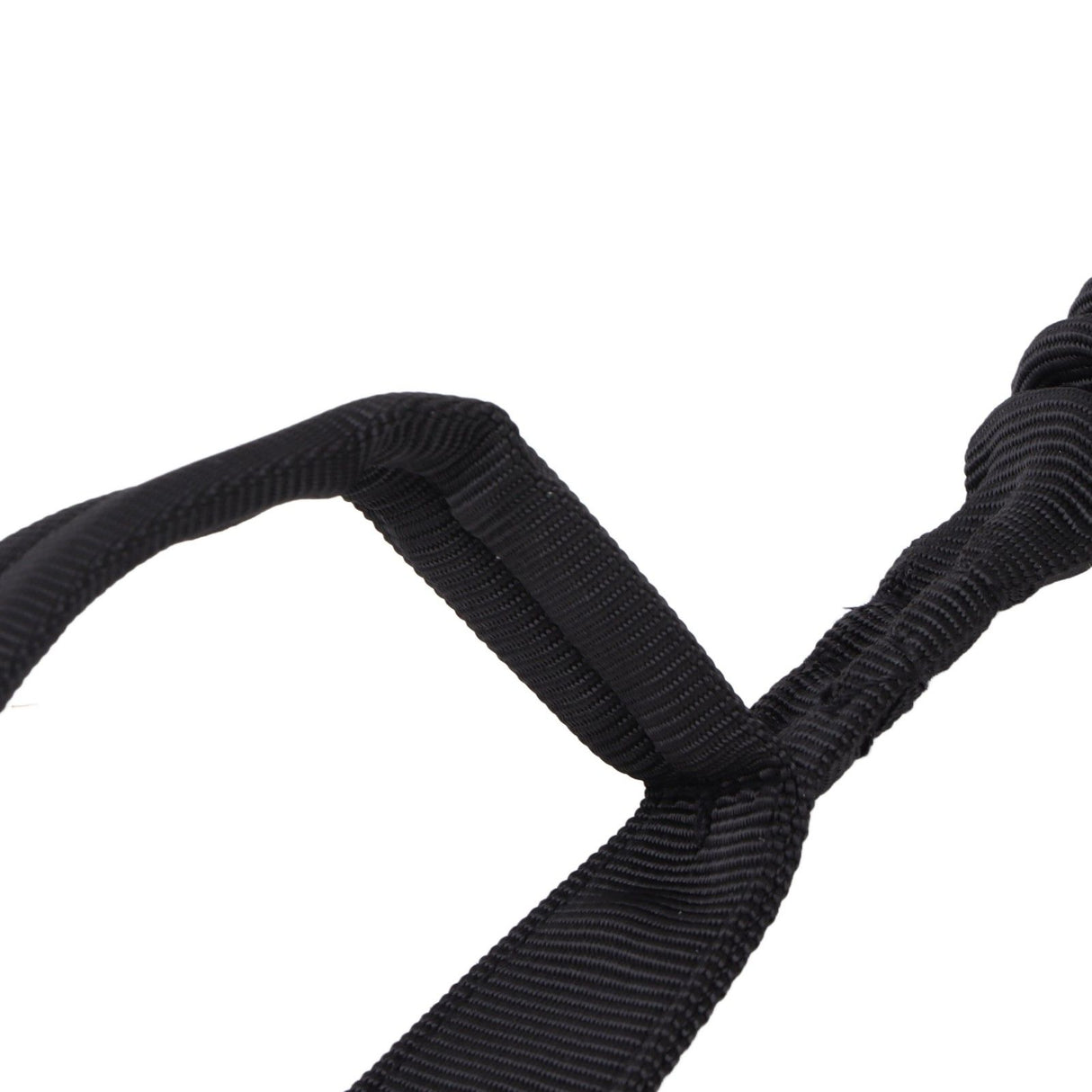 Dog Leash Durable Wear Resistant Easy Control Elasticity Provides Ductility Military Pet Leash Pet SupplyBlack