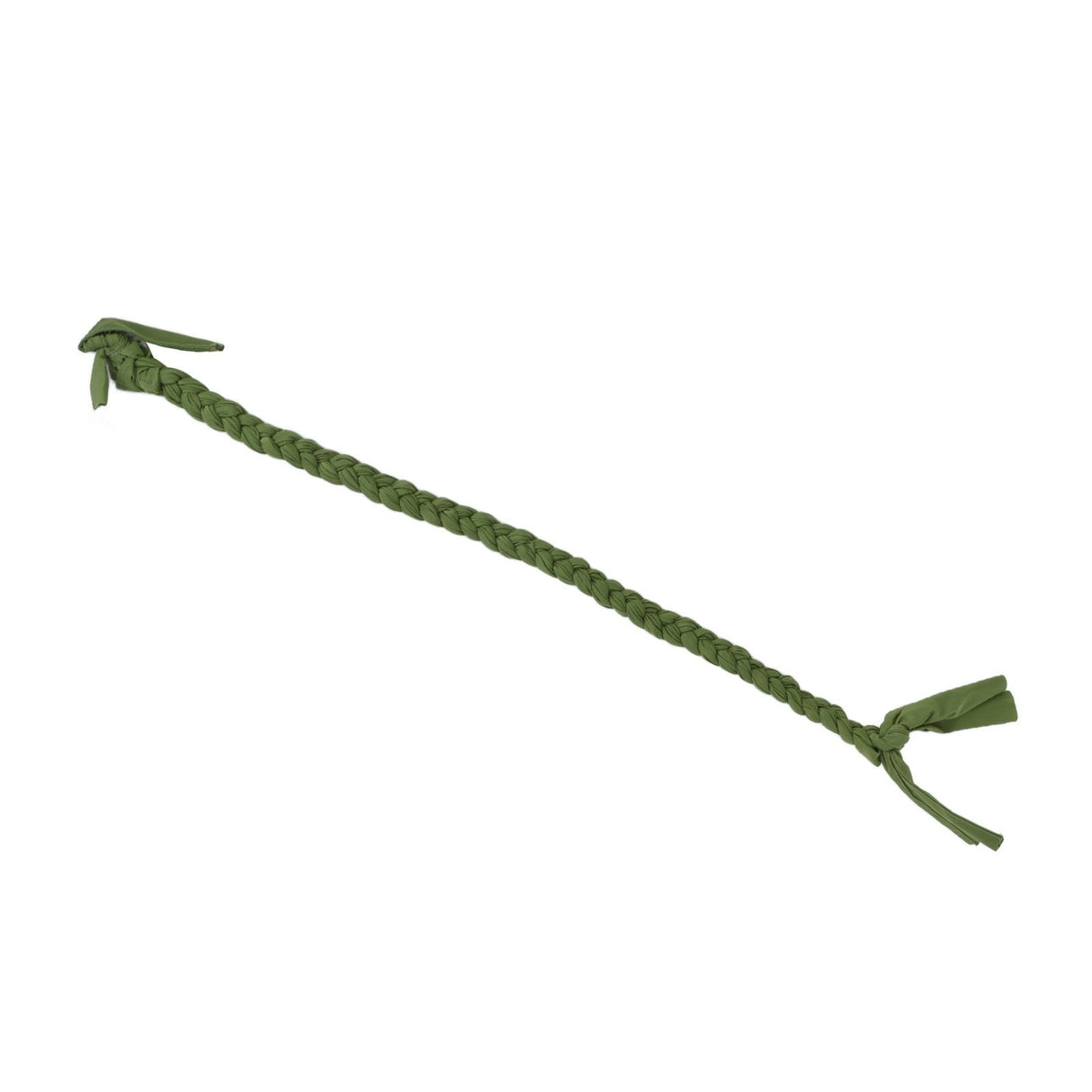 Extensions Braided Horse Tail Wrap Polyester Beautiful Protective Repellent Mosquito Protector for HorsesGreen