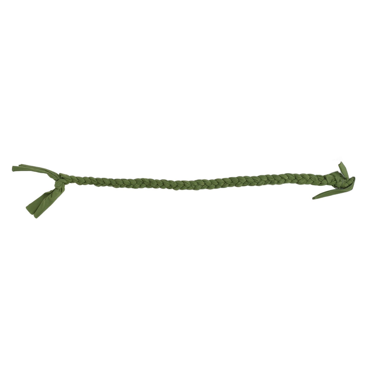 Extensions Braided Horse Tail Wrap Polyester Beautiful Protective Repellent Mosquito Protector for HorsesGreen