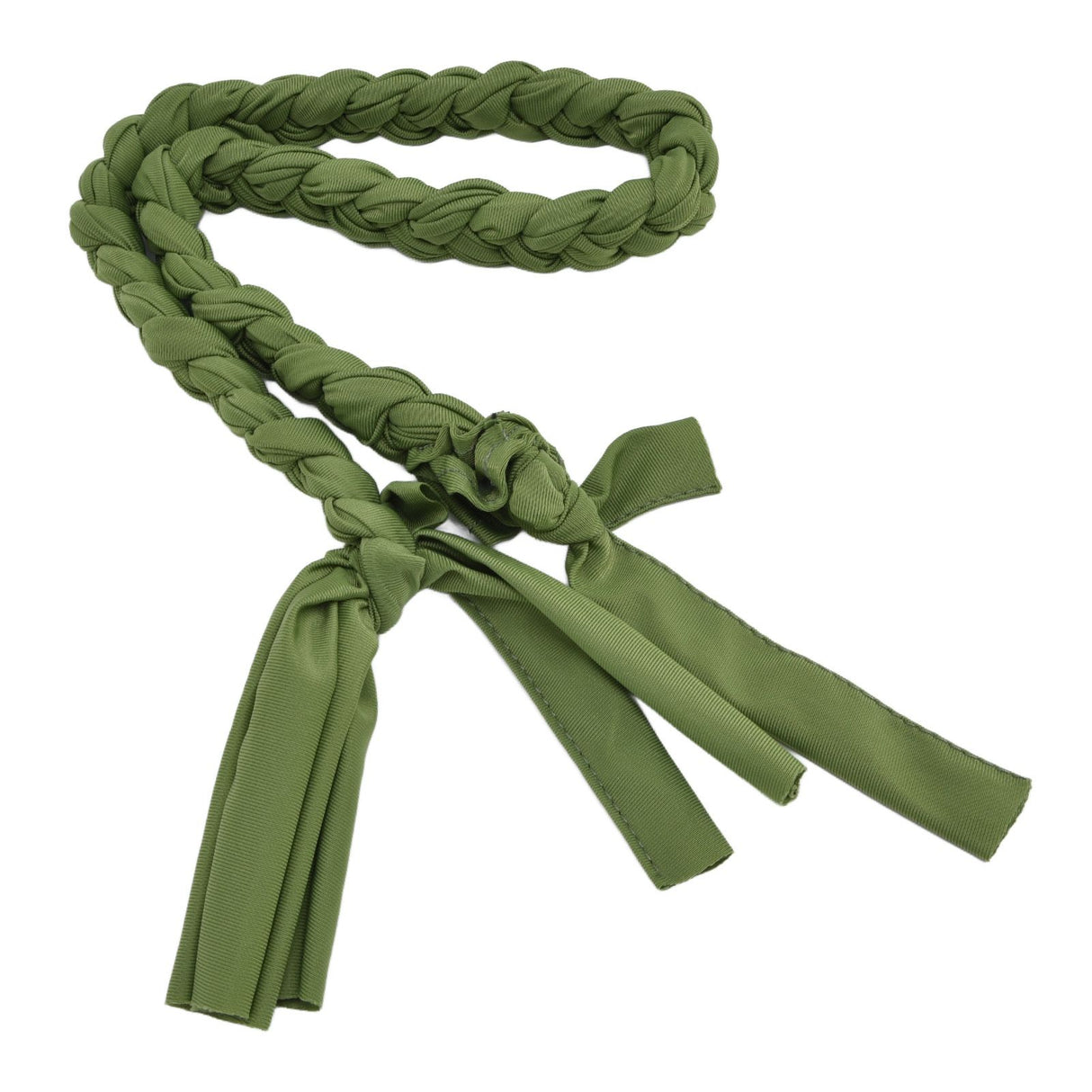 Extensions Braided Horse Tail Wrap Polyester Beautiful Protective Repellent Mosquito Protector for HorsesGreen