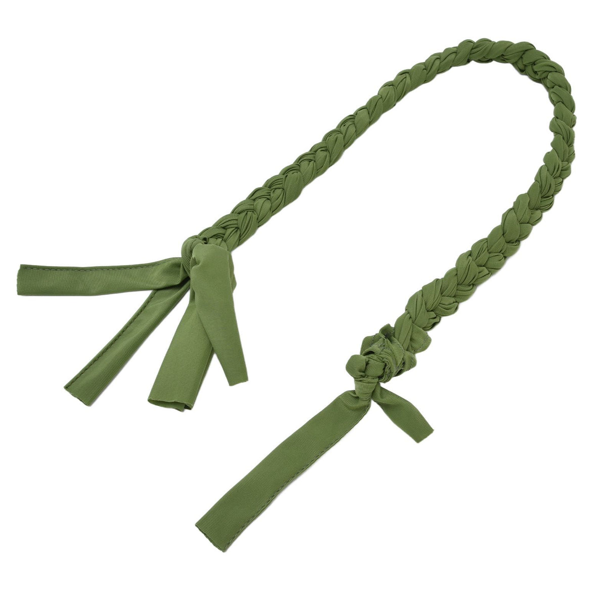 Extensions Braided Horse Tail Wrap Polyester Beautiful Protective Repellent Mosquito Protector for HorsesGreen