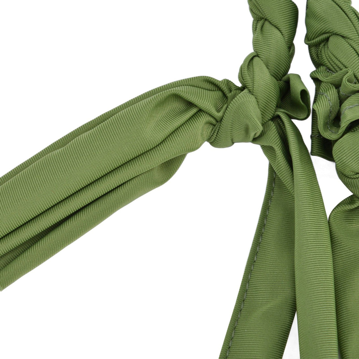 Extensions Braided Horse Tail Wrap Polyester Beautiful Protective Repellent Mosquito Protector for HorsesGreen