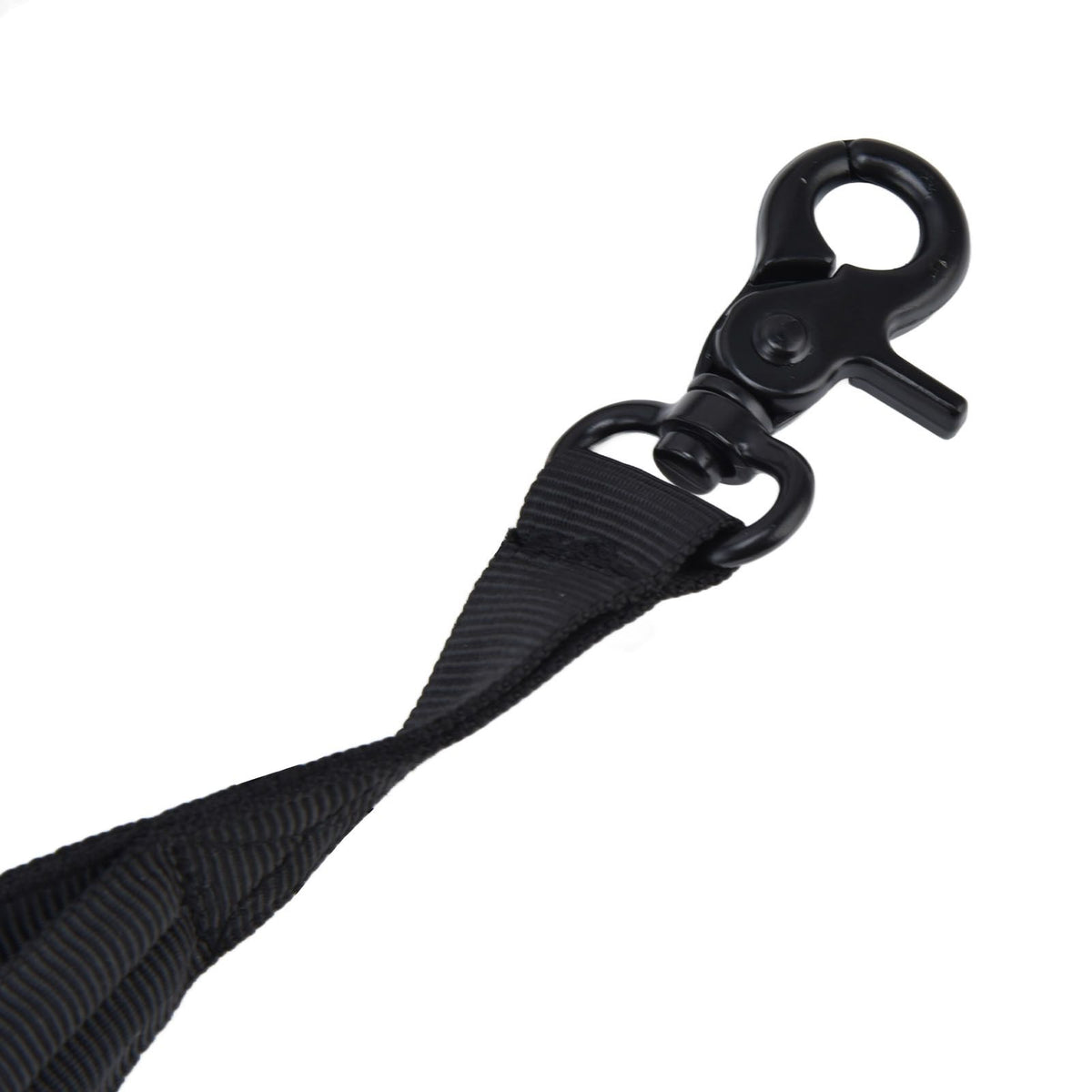 Sports Belt Bag Leash Set Reflective Elastic Explosion Proof Dog Running Traction Rope for Walking RunningBlack