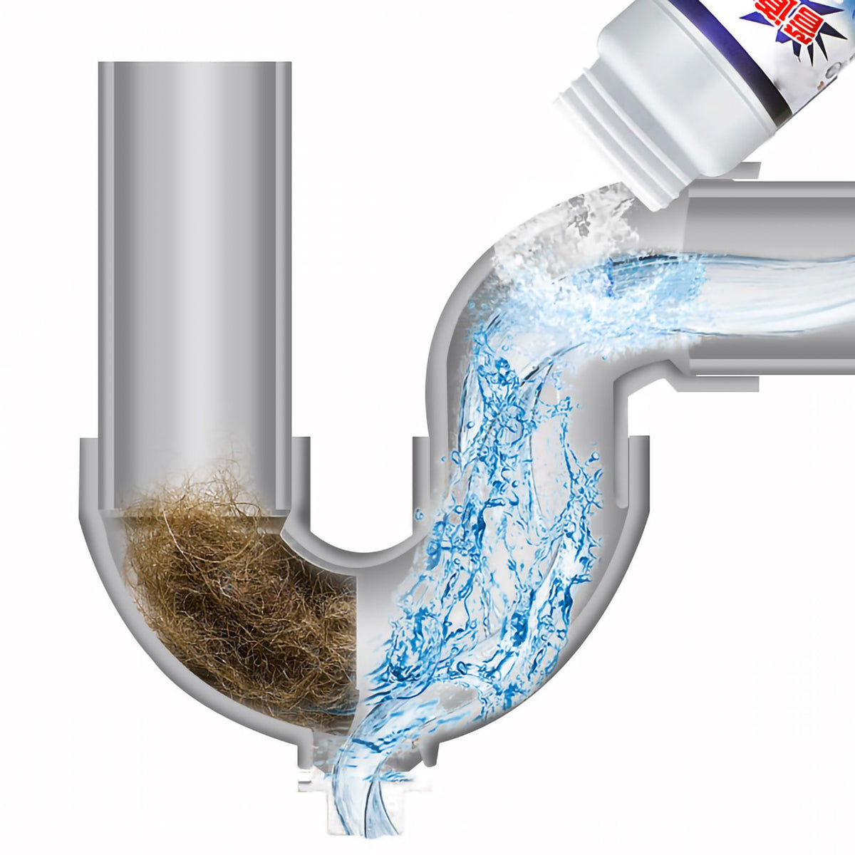 Drain Clog Remover Sink Drain Cleaner Pipe Dredge Powder Kitchen Toilet Pipeline Cleaning Tool