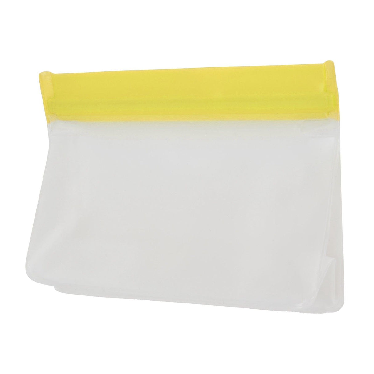 Silicone Bags Environmentally Friendly Leakproof Reusable Food Vegetables Storage Bags for HomeYellow Medium
