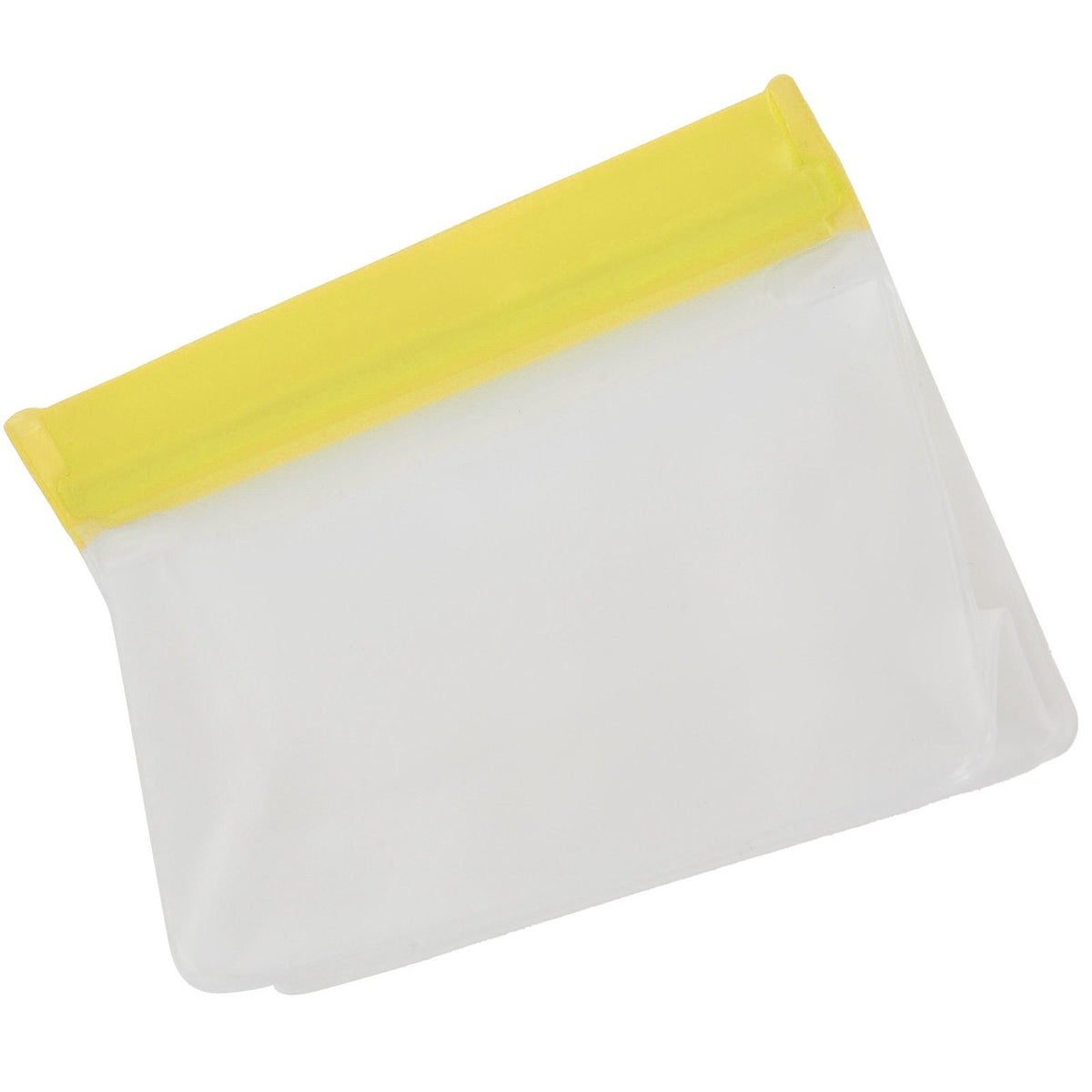 Silicone Bags Environmentally Friendly Leakproof Reusable Food Vegetables Storage Bags for HomeYellow Medium