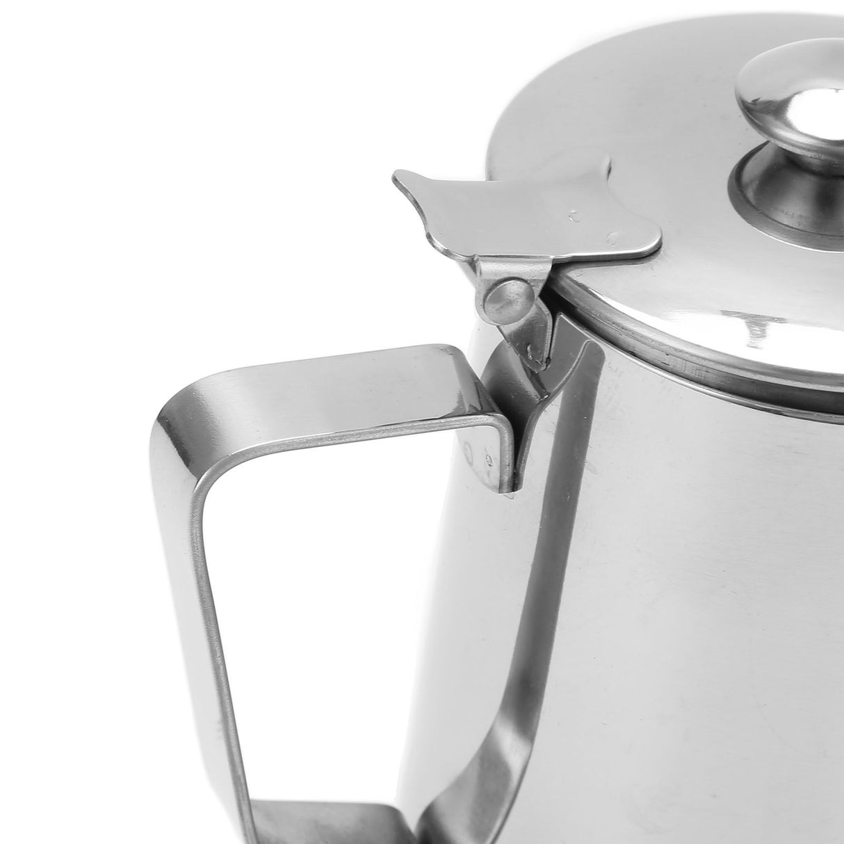 Milk Frothing Pitcher 304 Stainless Steel Milk Frother Coffee Cup with Cover for Home Coffee Shop1500ML