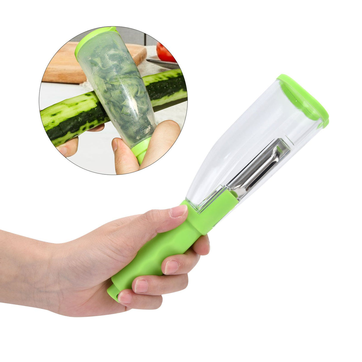 Storage Peeler Household Fruit Peeler with Storage Box Vegetable Peeling Tool for Home Kitchen