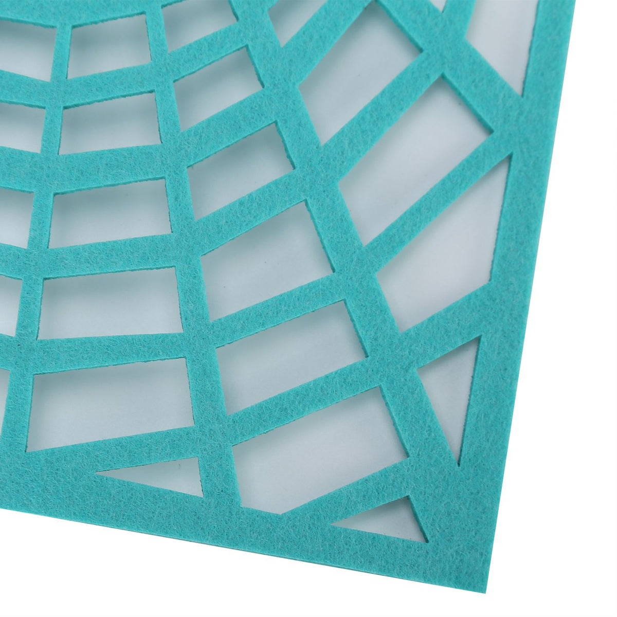 Rectangle Shape Tablecloth Hollow Out Table Runner for Wedding Household DecorationsGreen