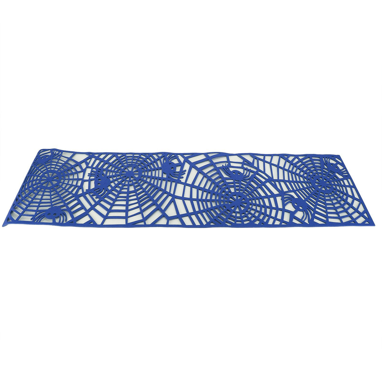 Rectangle Shape Tablecloth Hollow Out Table Runner for Wedding Household DecorationsDark Blue