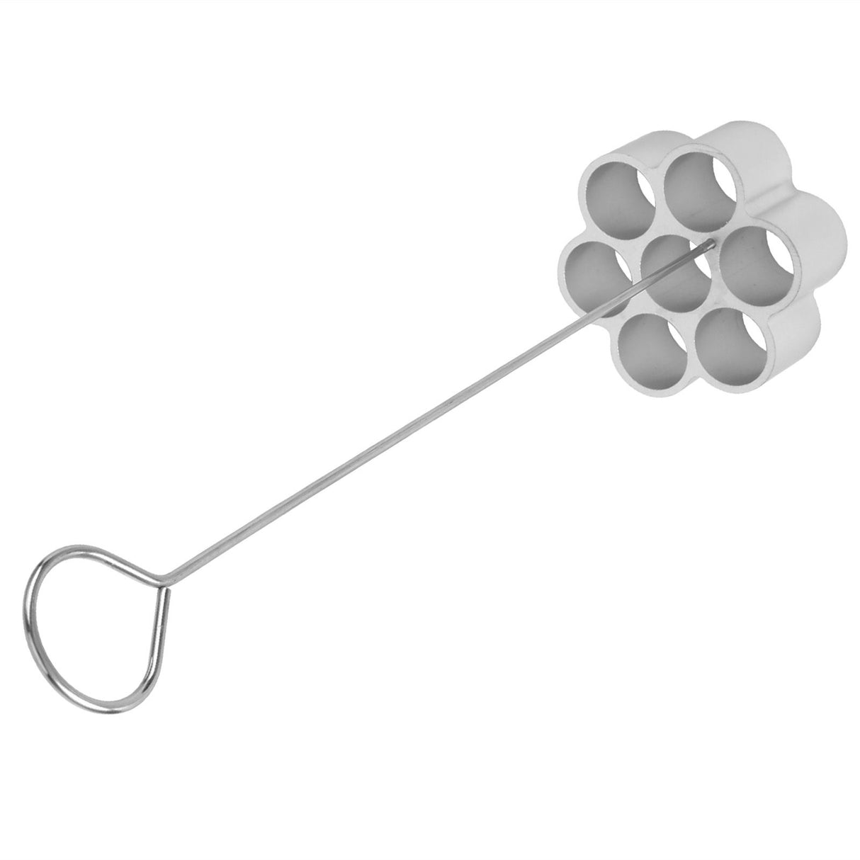 Aluminum Alloy DIY Baking Mold Dessert Beehive Shape Biscuits Donut Mold for Home Cake Shop7‑Hole Large