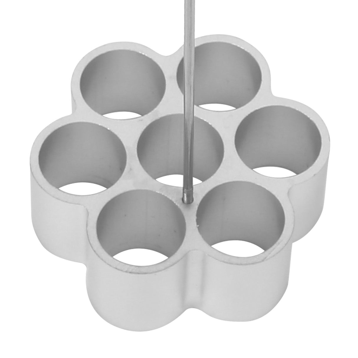 Aluminum Alloy DIY Baking Mold Dessert Beehive Shape Biscuits Donut Mold for Home Cake Shop7‑Hole Large