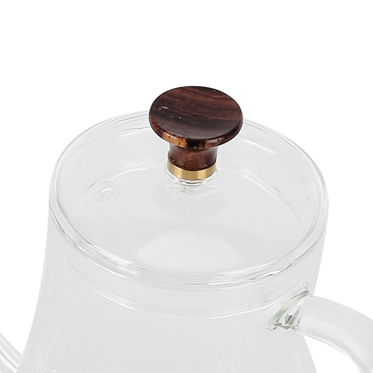 Glass Coffee Pot Swan Neck Thin Mouth Kettle HandMade Coffee Maker Pour Over Kettle(600 ml )