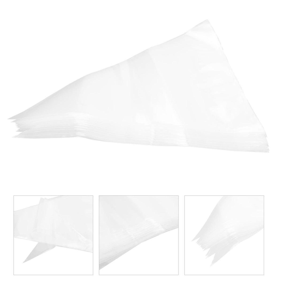12in Thickened Piping Bag Disposable PE Cake Decorating Bag for Bakery Home Kitchen20Pcs