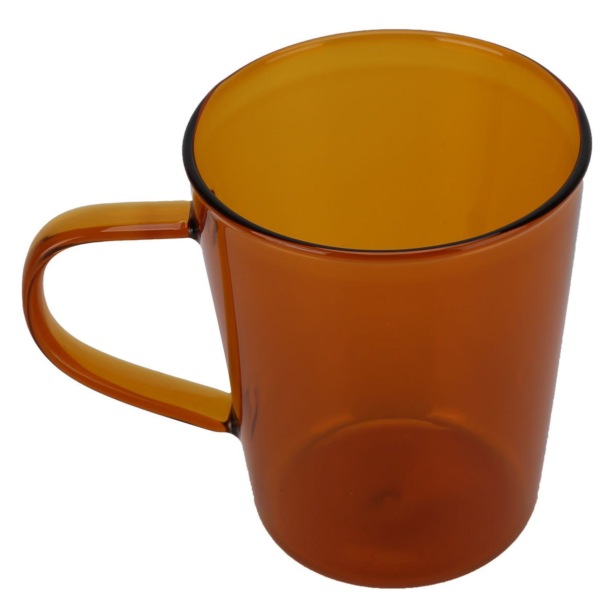 380ml Milk Cup High Borosilicate Glass Thermal Easy to Clean Glass Mug for Kitchens Hotels Coffee ShopsBrown