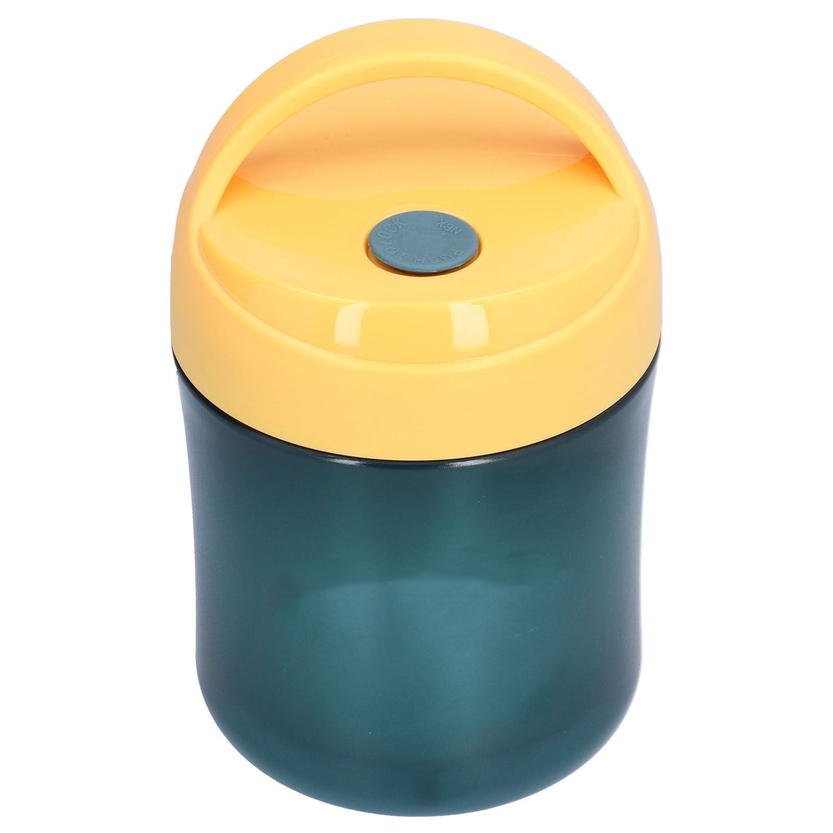 Insulated Food Jar 500ml 304 Stainless Steel Silicone Waterproof Keep Warm Lunch Box for SoupYellow