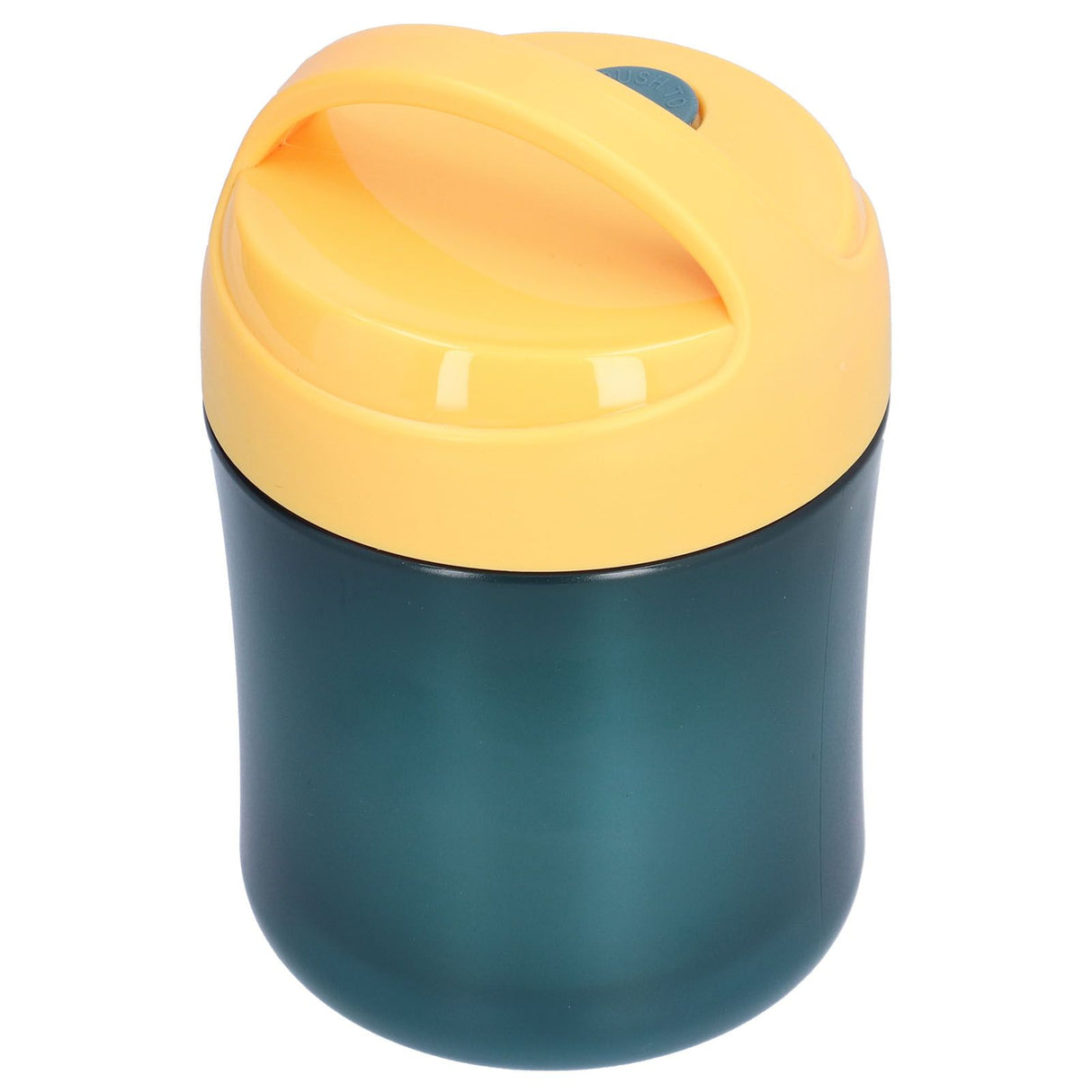 Insulated Food Jar 500ml 304 Stainless Steel Silicone Waterproof Keep Warm Lunch Box for SoupYellow