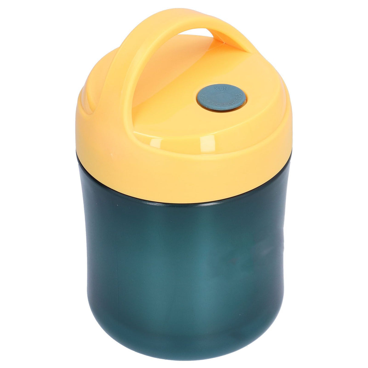 Insulated Food Jar 500ml 304 Stainless Steel Silicone Waterproof Keep Warm Lunch Box for SoupYellow