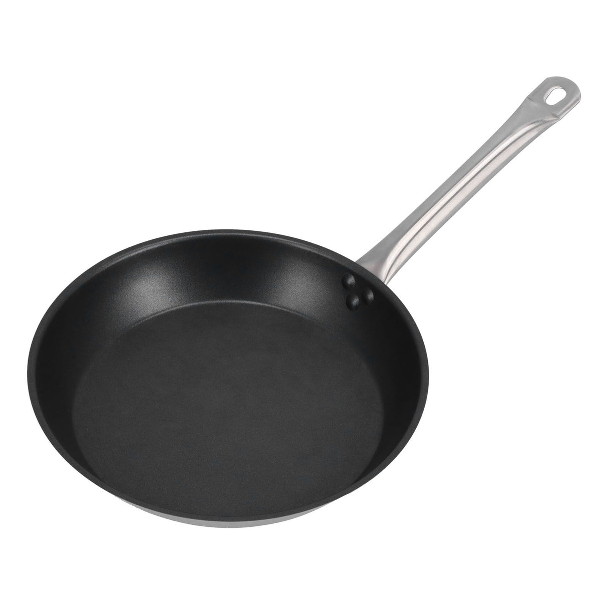 Stainless Steel Frying Pan Non‑Stick Stir‑Fry Pan Omelet Pancake Maker with Single Handle300x50mm