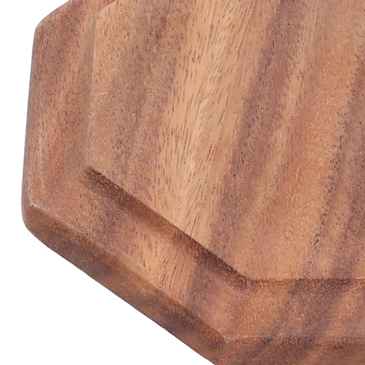 Tea Plate Natural Wood Environmental Protection Uniform Texture Odorless Serving Tray25x25x2cm