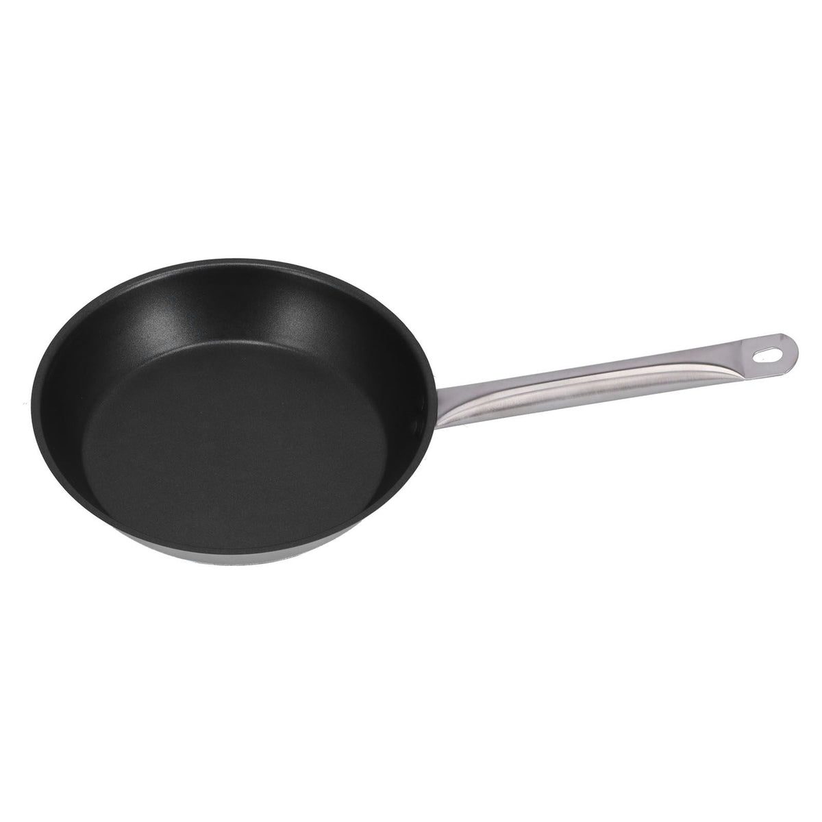 304 Stainless Steel Fry Pan Non Stick Heat Resistant Frying Egg Pan Professional Cookware for Kitchen Restaurant280x50mm