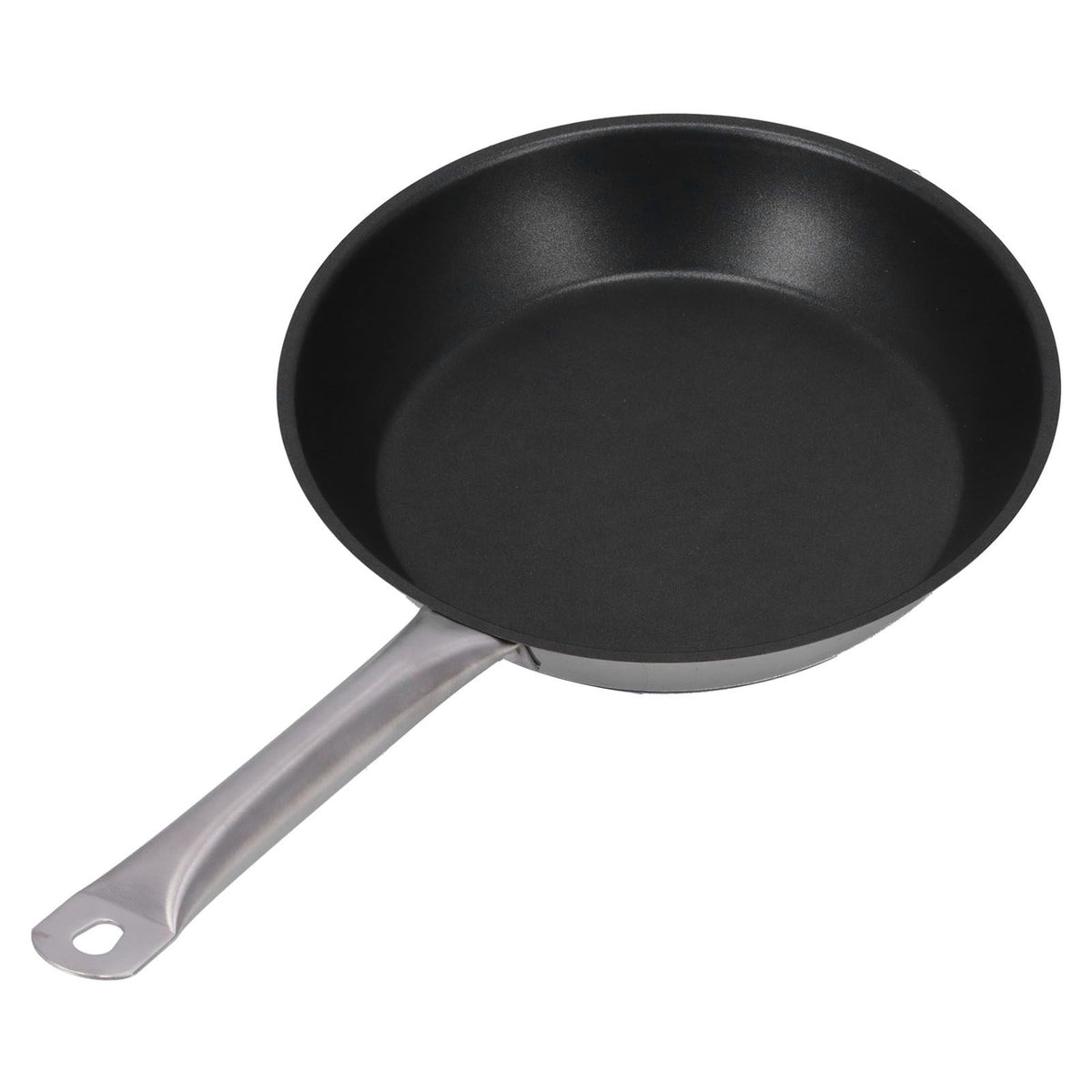 304 Stainless Steel Fry Pan Non Stick Heat Resistant Frying Egg Pan Professional Cookware for Kitchen Restaurant280x50mm