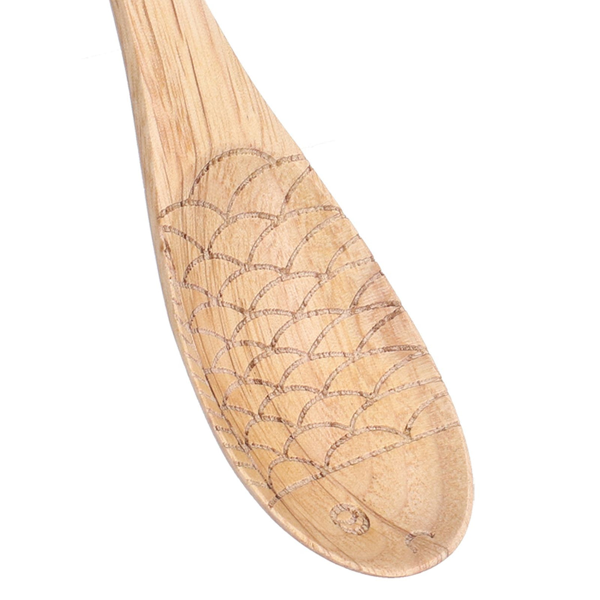 5Pcs Fish‑shaped Carved Rice Spoon Soup Spoon It Means More Than Every Year, Spoon Tableware