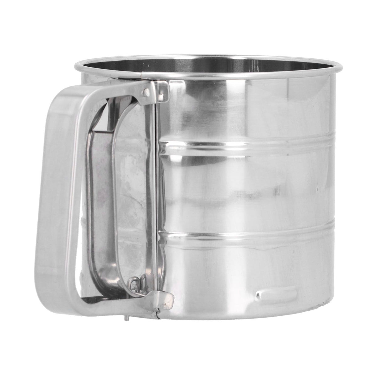 Stainless Steel Flour Sifter Baking Sugar Sifter Hand Held Sifter for Flour Icing Sugar