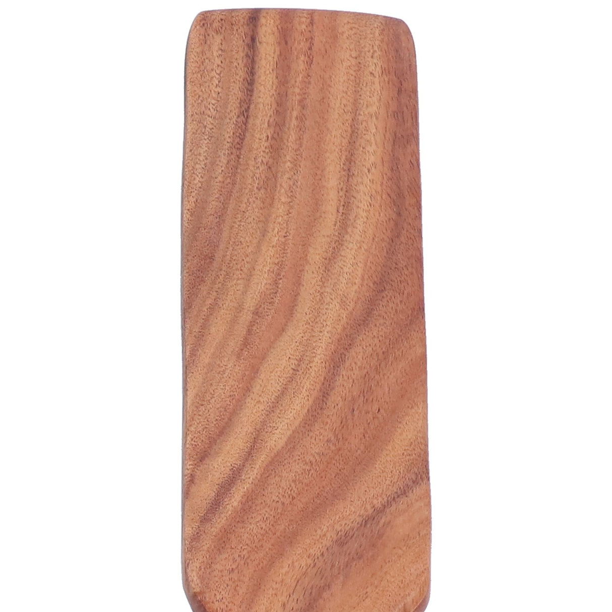 2pcs Slotted Turner Spatula Simple Wooden Spatula with Long Handlefor Cooking Salad Mixing