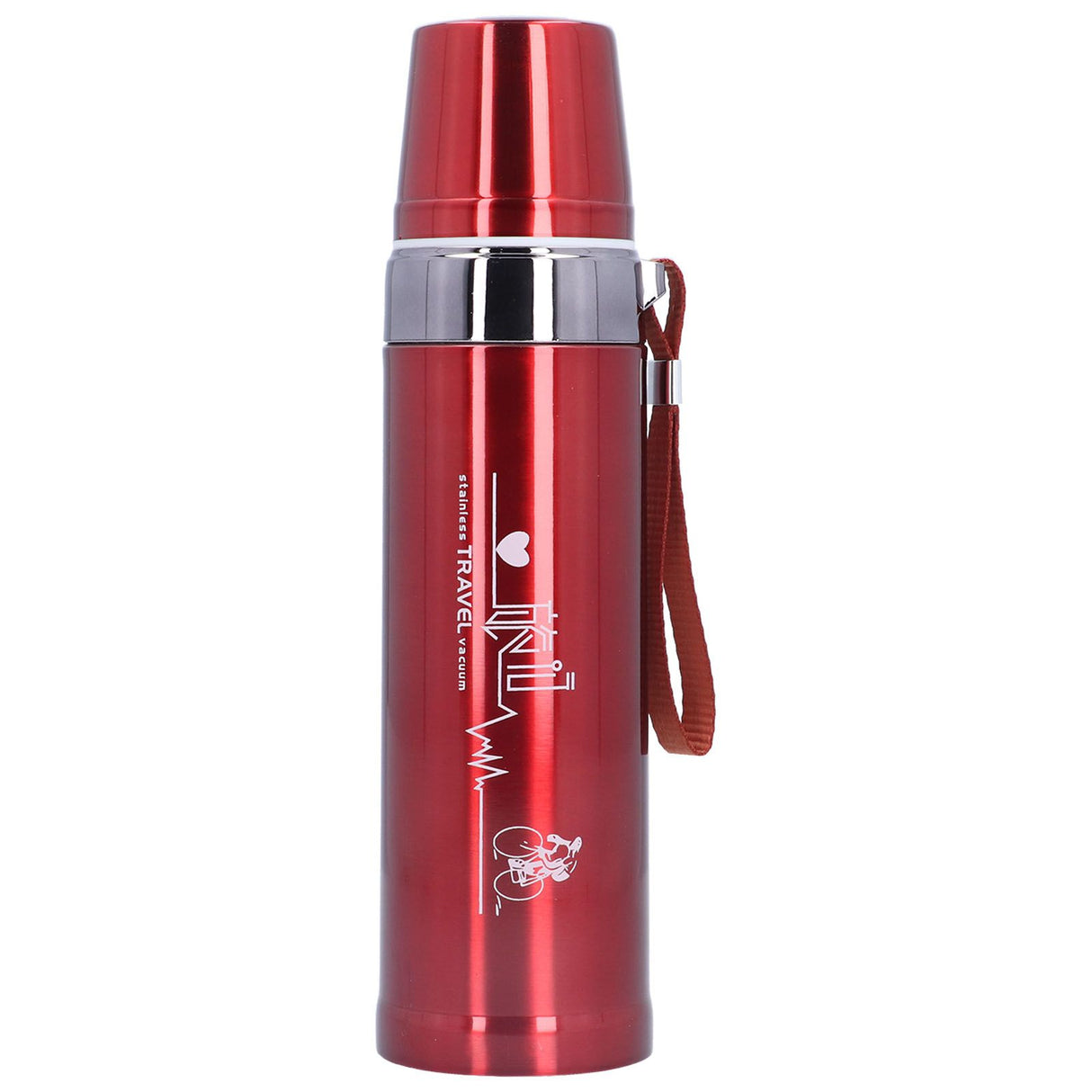 750ml Thermal Cup 304 Stainless Steel Portable Insulated Keep Cold and Hot Water Bottle Outdoor Cycling