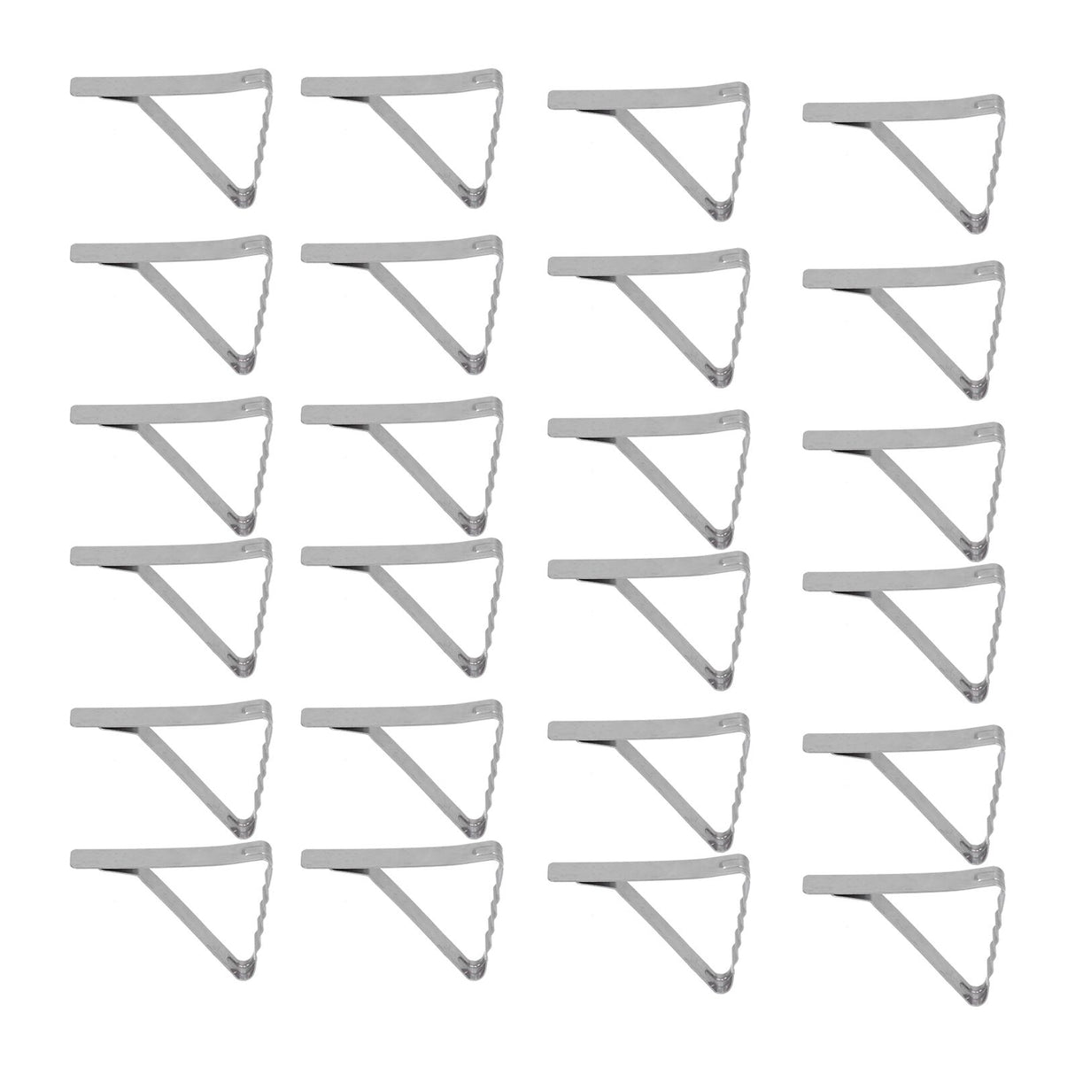 24pcs Table Cloth Holder Stainless Steel Stable Durable Table Cloth Clip for Outdoor Garden Picnic