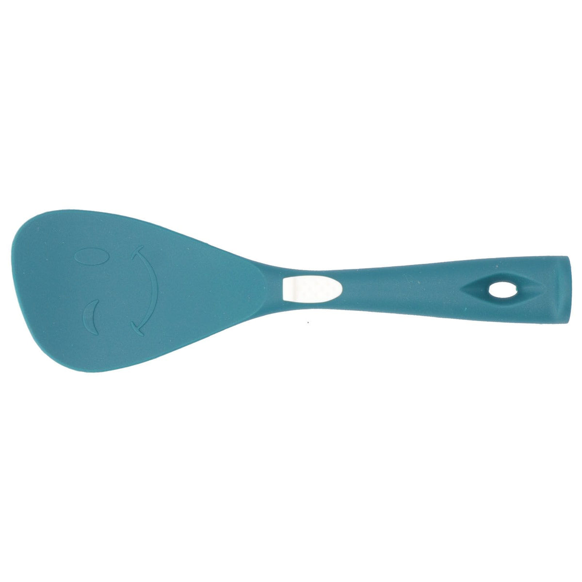 Silicone Cooking Utensils Silicone Stainless Steel Heat Insulation Anti Scalding Comfortable Grip Cooking UtensilsRice Scoop