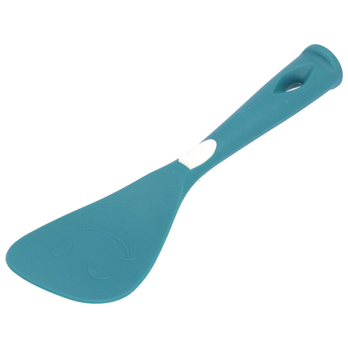 Silicone Cooking Utensils Silicone Stainless Steel Heat Insulation Anti Scalding Comfortable Grip Cooking UtensilsRice Scoop
