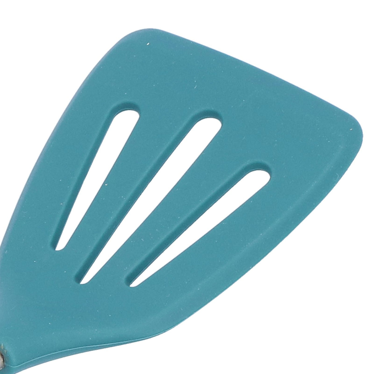Silicone Cooking Utensils Silicone Stainless Steel Heat Insulation Anti Scalding Comfortable Grip Cooking UtensilsHollow Shovel