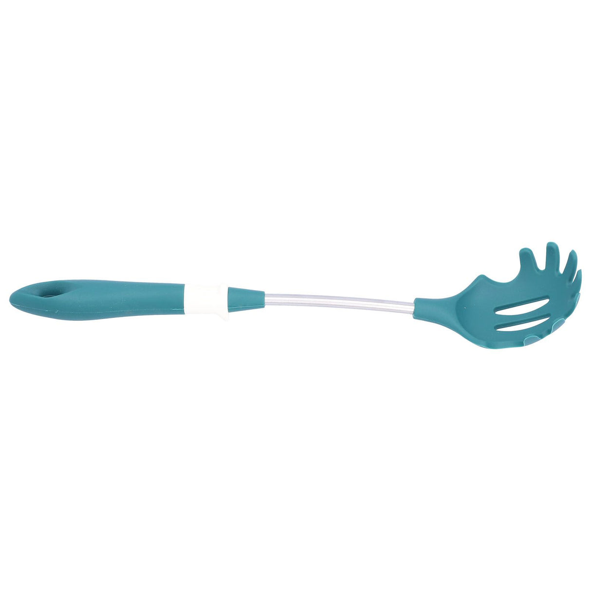Silicone Cooking Utensils Silicone Stainless Steel Heat Insulation Anti Scalding Comfortable Grip Cooking UtensilsNoodle Strainer