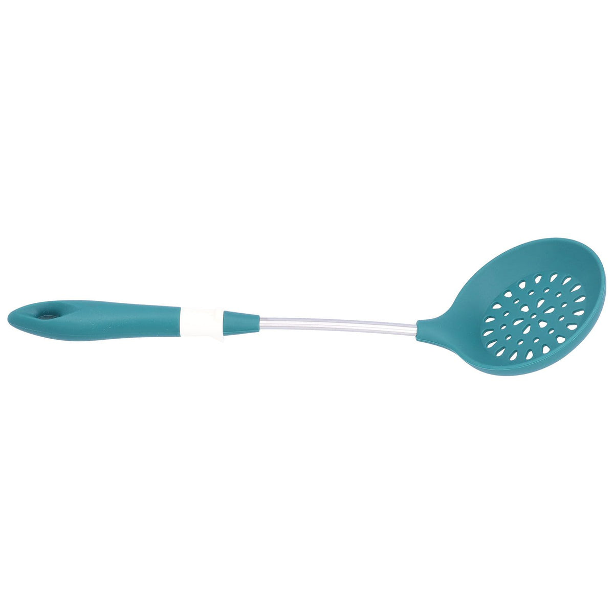 Silicone Cooking Utensils Silicone Stainless Steel Heat Insulation Anti Scalding Comfortable Grip Cooking UtensilsColander