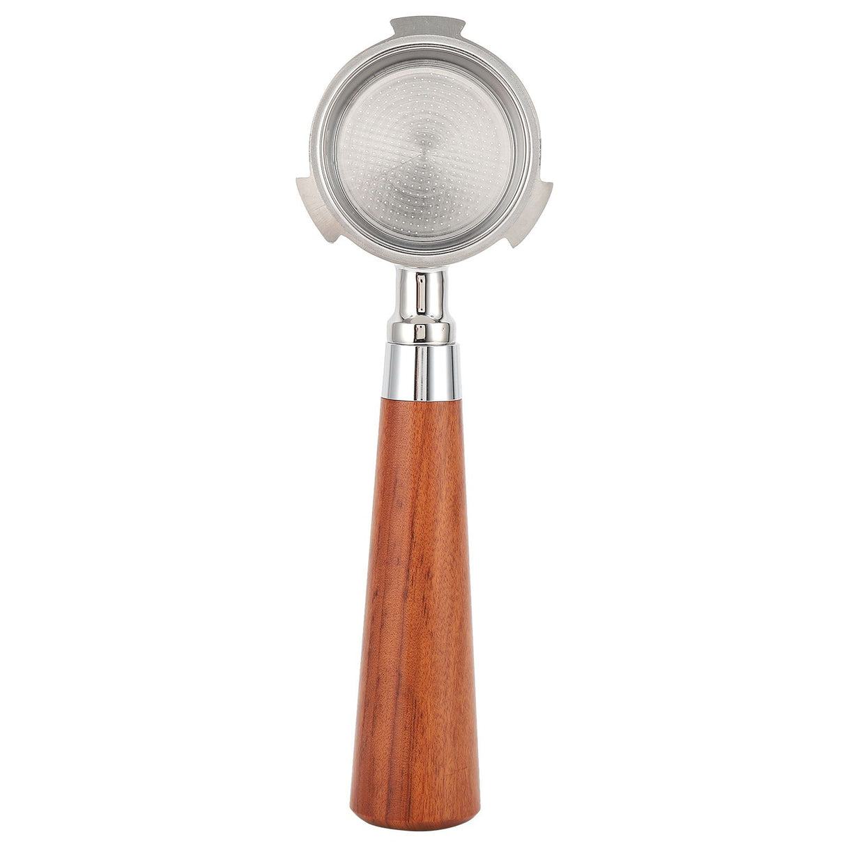 Coffee Bottomless Portafilter Stainless Steel Filter Holder Basket Replacement Tool Coffee Machine Accessory51mm Rosewood