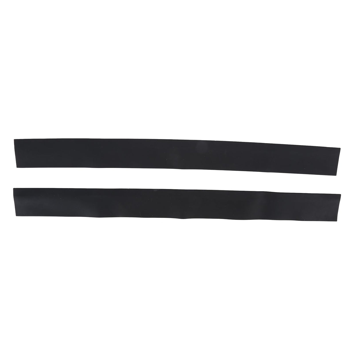 2Pcs 25in Black Stove Counter Cover Silicone Oil‑Proof Stain‑Proof Stove Gap Filler for Restaurant Kitchen