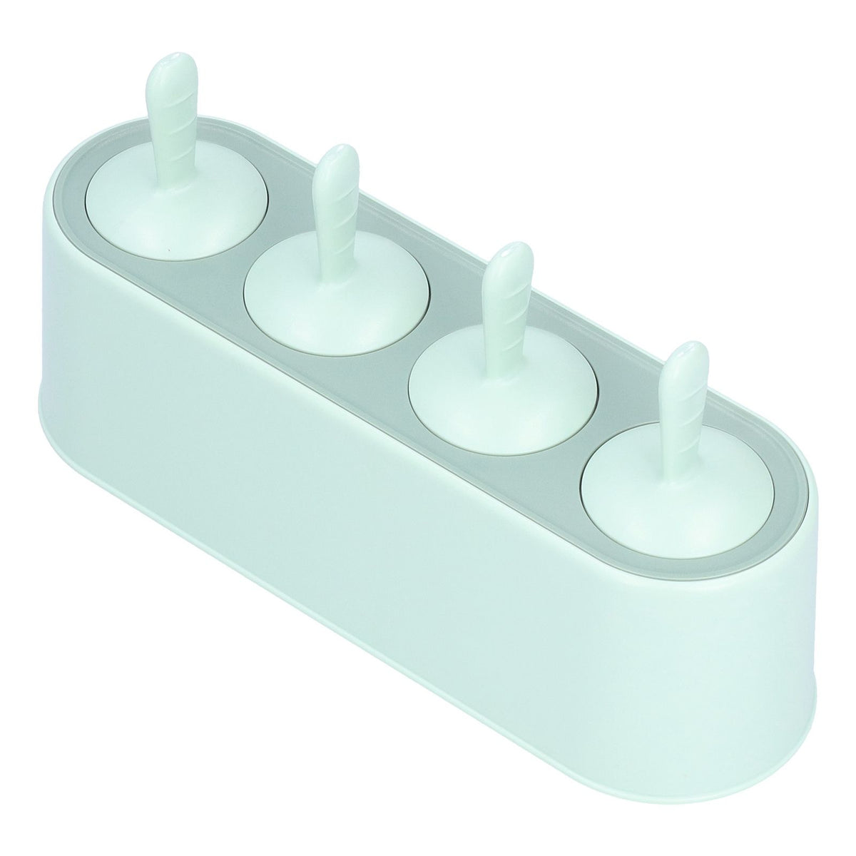Ice Cream Mold Durable Reusable Food Grade Silicone Mould DIY Tools for Home KitchenGreen